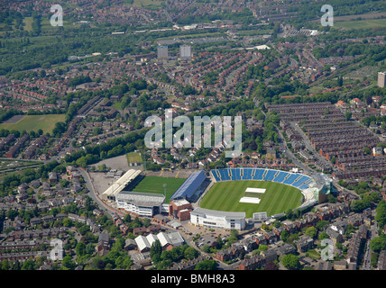 Headingley and the Cricket Stadium, Leeds, West Yorkshire, Northern England Stock Photo