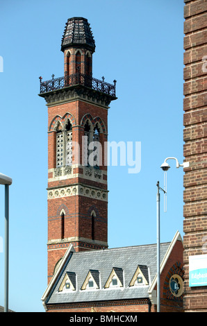 Waterworks tower in Edgbaston Birmingham England. Stock Photo