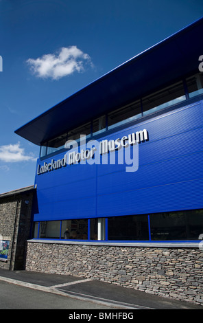 The exterior of the Lakeland Motor Museum, Cumbria Stock Photo