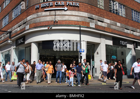 A Next store on Oxford Street, London, England, U.K. Stock Photo