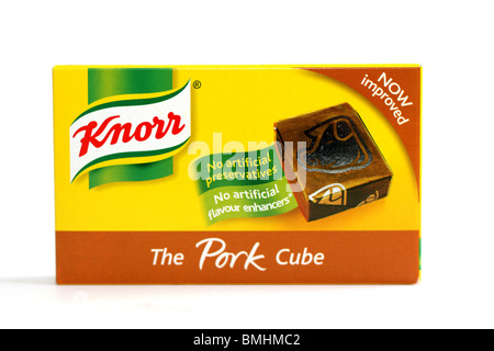 Knorr Pork Stock Cubes Stock Photo