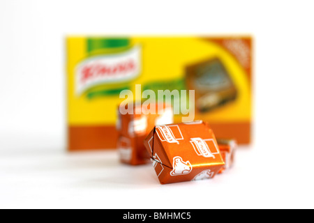 Knorr Pork Stock Cubes Stock Photo