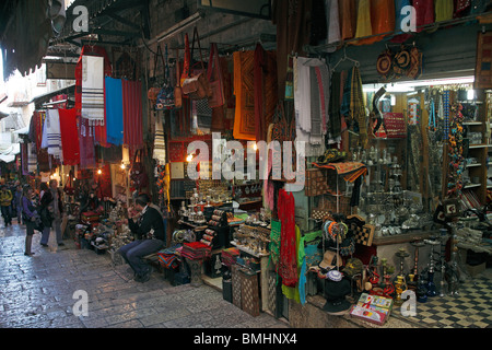 Israel,Jerusalem,Muslim Quarter,markets,Baazar,Muslim Stock Photo