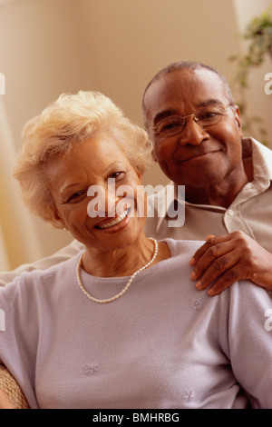 Portrait of an elderly couple Stock Photo