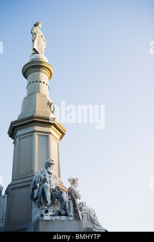 Gettysburg monument Stock Photo