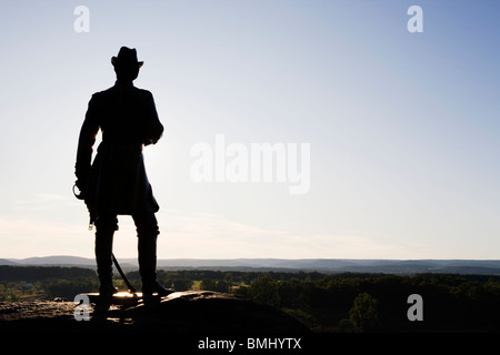 Gettysburg monument Stock Photo