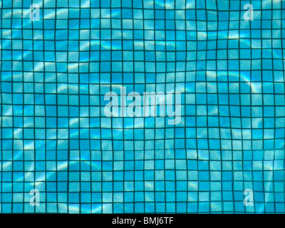 pattern, pool, mosaic, water, wave, reflection, texture, surface ...