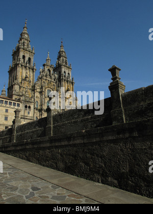 Cathedral. Santiago de Compostela. Galicia. Spain. WAY OF ST JAMES. Stock Photo