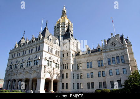 State Capitol building, Hartford, Connecticut, USA Stock Photo