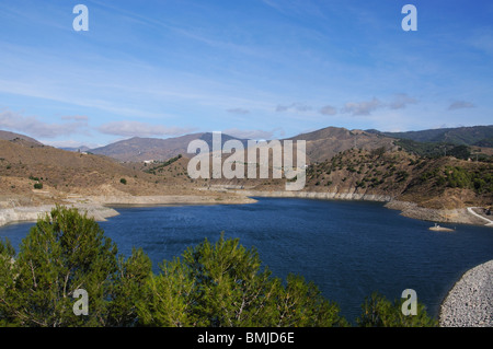 La Concepcion reservoir (Embalse del Limonero), Malaga, Costa del Sol, Malaga Province, Andalucia, Spain, Western Europe. Stock Photo