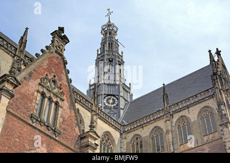 The Grote Kerk (St.-Bavokerk), Haarlem, Netherlands Stock Photo