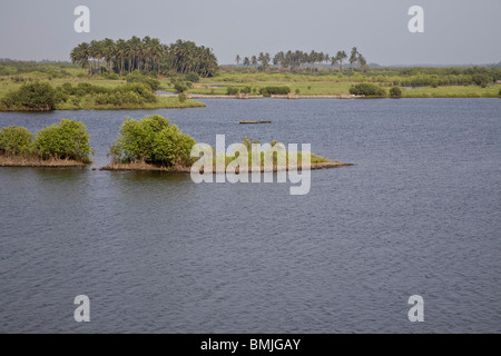 Africa, West Africa, Benin, Ouidah, Bight of Benin Stock Photo