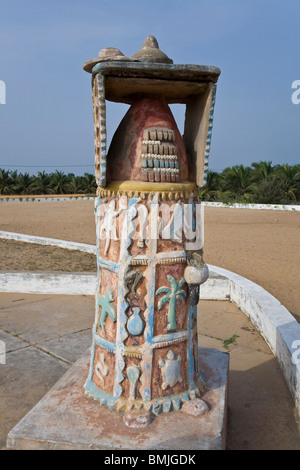 Africa, West Africa, Benin, Ouidah, Bight of Benin, Door of Return Stock Photo