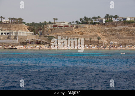 Egypt, Sinai Peninsula, Gulf of Tiran, Sharm El-Sheik . Coastal resort area around the Red Sea's Ras Mohammed NP. Stock Photo
