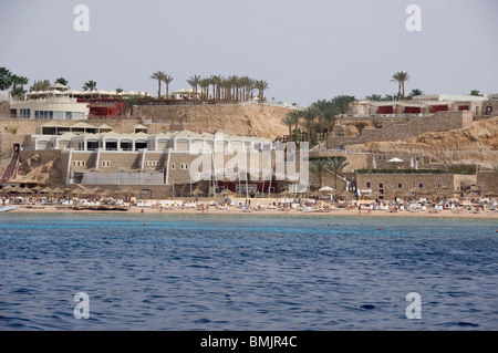Egypt, Sinai Peninsula, Gulf of Tiran, Sharm El-Sheik . Coastal resort area around the Red Sea's Ras Mohammed NP. Stock Photo