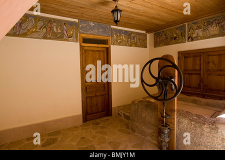 The Well of Moses at the Holy Monastery of St. Catherine at Mount Sinai, South Sinai, Egypt Stock Photo