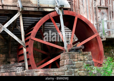 Glade Creek Grist Mill Stock Photo