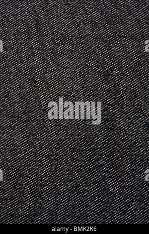 black jeans fabric texture with seam Stock Photo - Alamy