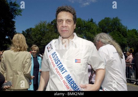 Andrew Cuomo candidate for NYS Attorney General in the 2006 Puerto Rican Day Parade on June 11, 2006. (© Frances M. Roberts) Stock Photo