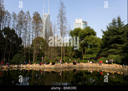 People's Park, Shanghai, China Stock Photo