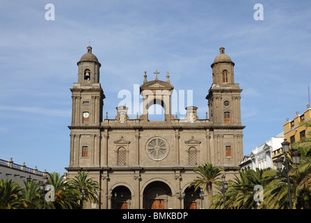 Cathedral Santa Ana in Las Palmas de Gran Canaria, Spain Stock Photo