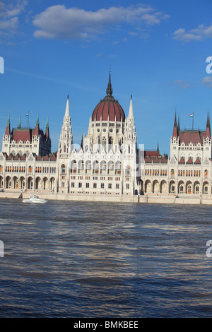 Budapest, Hungary, parliament, Duna, Danube Stock Photo
