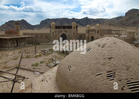 Film set movie Nomad, Kazakhstan Stock Photo