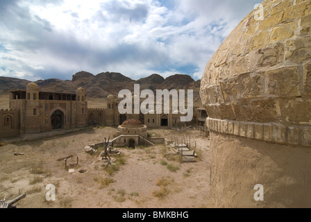 Film set movie Nomad, Kazakhstan Stock Photo