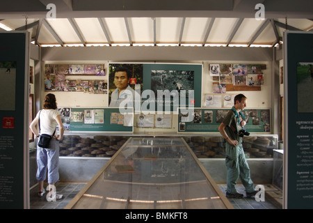 Inside the Aki Ra landmine museum, Siem Reap, Cambodia Stock Photo