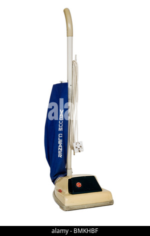 1970s hoover vacuum cleaner as a cut out on white ...