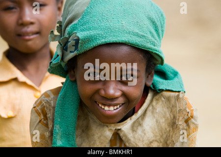 Madagascar, Fianarantsoa. Girl - Anja Stock Photo