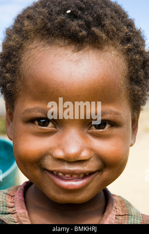 Madagascar, Fianarantsoa. Girl - Anja Stock Photo