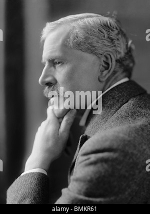 Undated photo of James Ramsay MacDonald (1866 - 1937) - Labour statesman and twice UK Prime Minister (1924 and 1929 - 35). Stock Photo