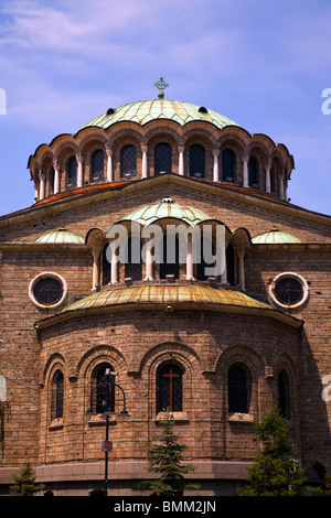 St Nedelya Cathedral Church in Sofia, Bulgaria Stock Photo