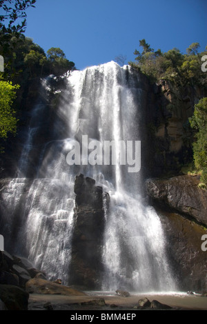 Hogsback, Eastern Cape, Amatole Mountains, South Africa. The Madonna and Child waterfall. Stock Photo