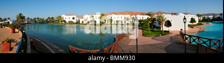 The Hilton Dahab Resort Hotel, Sinai Stock Photo