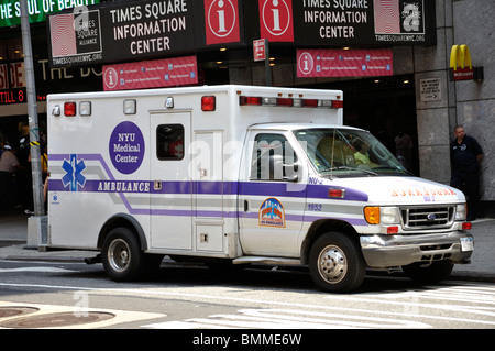 Ambulance, New York City, USA Stock Photo
