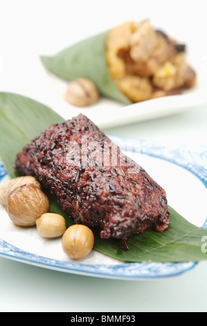 Chinese Rice Dumpling Stock Photo