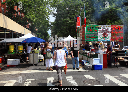 Greenwich Village Street Fair II, NYC Stock Photo