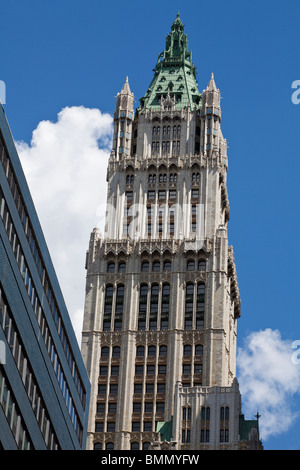 The Woolworth Building, New York City Stock Photo