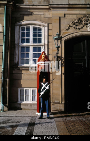 Amelienborg Palace Stock Photo