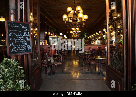 Cafe de la paix  With its original Art Nouveau interior Stock Photo