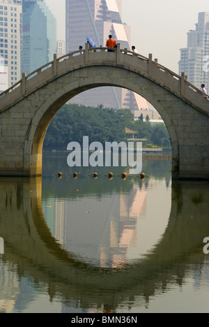 Guandong, Shenzhen Special Economic Zone Sez, Litchi Park Stock Photo