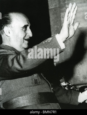 GENERAL FRANCISCO FRANCO - (1892-1975) Spanish Head of State Stock Photo