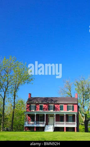 The Worthington Farm House, Monocacy National Battlefield Park, Frederick, Maryland, USA Stock Photo