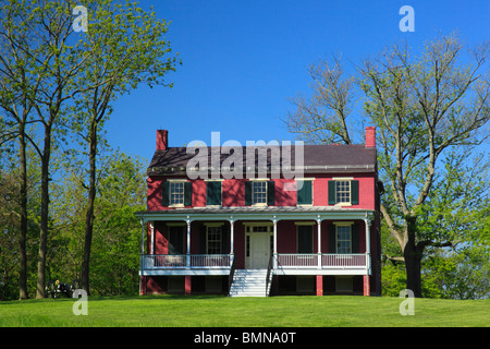 The Worthington Farm House, Monocacy National Battlefield Park, Frederick, Maryland, USA Stock Photo