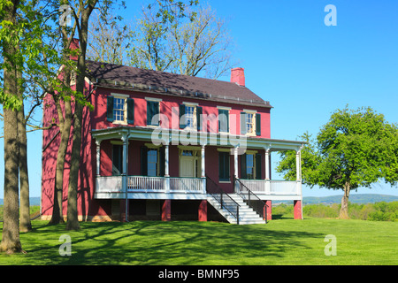 The Worthington Farm House, Monocacy National Battlefield Park, Frederick, Maryland, USA Stock Photo