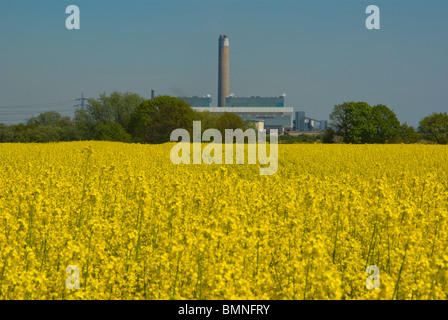 Kent, Isle Of Grain Power Station Stock Photo