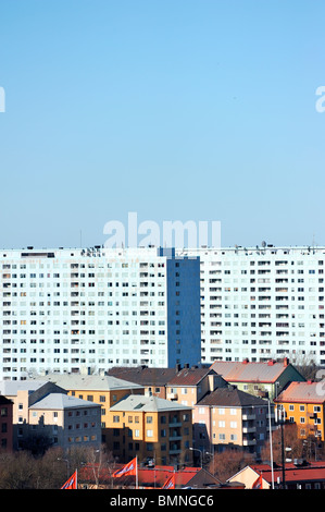 High rise buildings in Stockholm, Sweden. Stock Photo