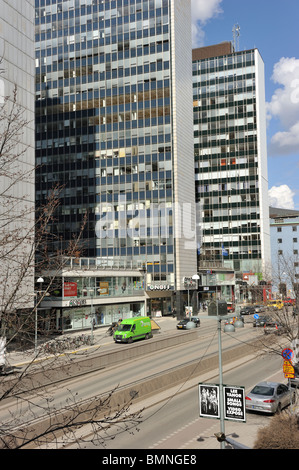 High rise buildings in Stockholm, Sweden. Stock Photo